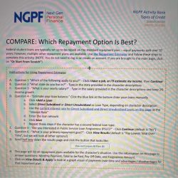 Ngpf activity bank checking answers