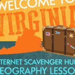 Internet scavenger hunt geography facts