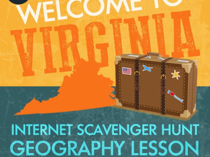 Internet scavenger hunt geography facts